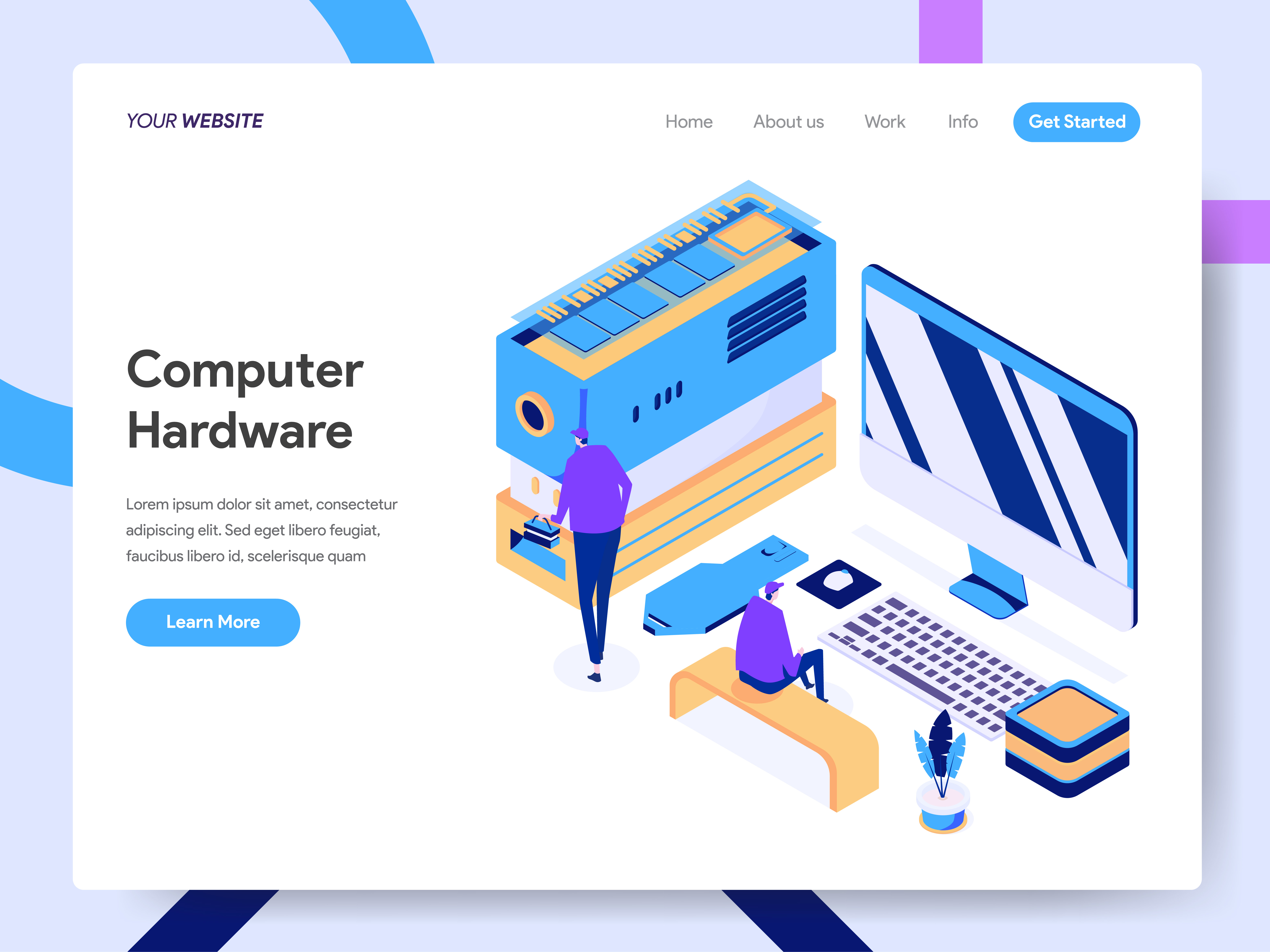 Computer Hardware Engineer 684171 Vector Art at Vecteezy