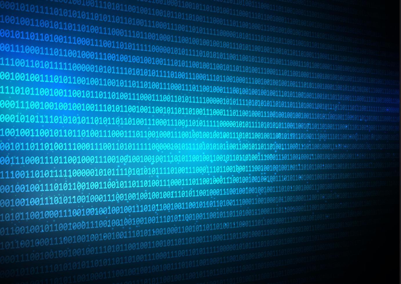 Abstract binary code techno background 684442 Vector Art at Vecteezy