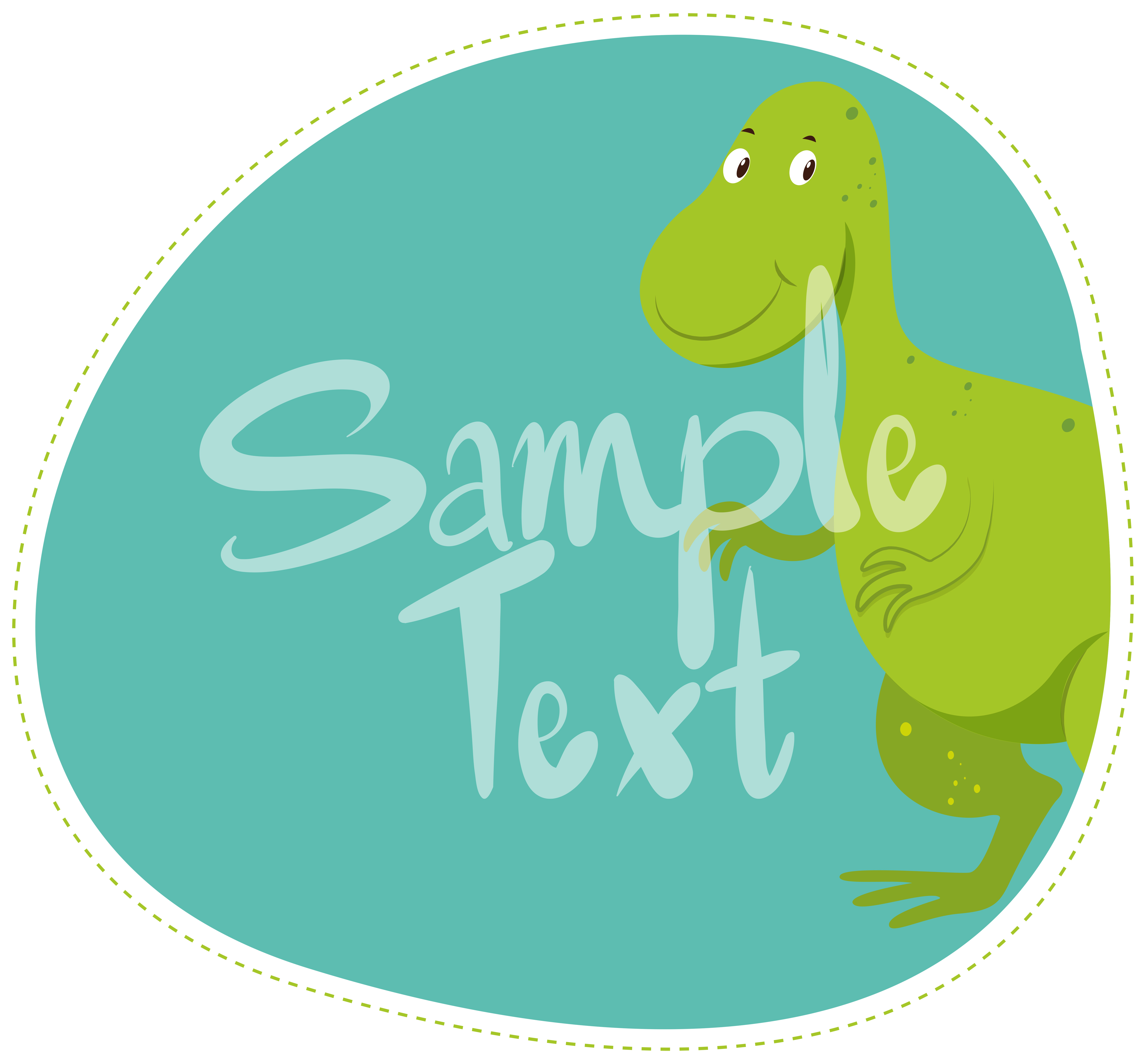 Dinosaur Page Border