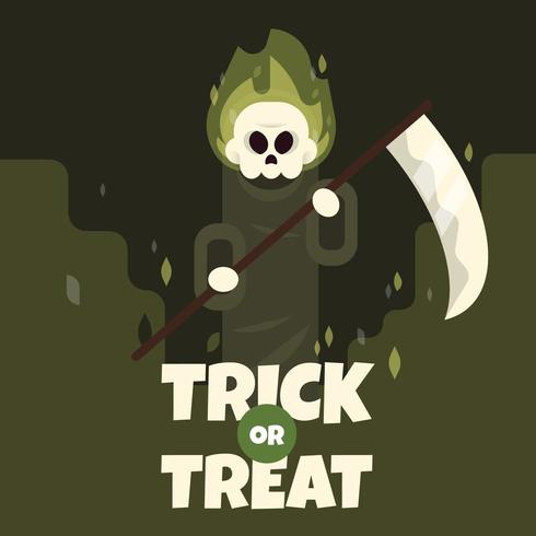 Grim Reaper Character vector