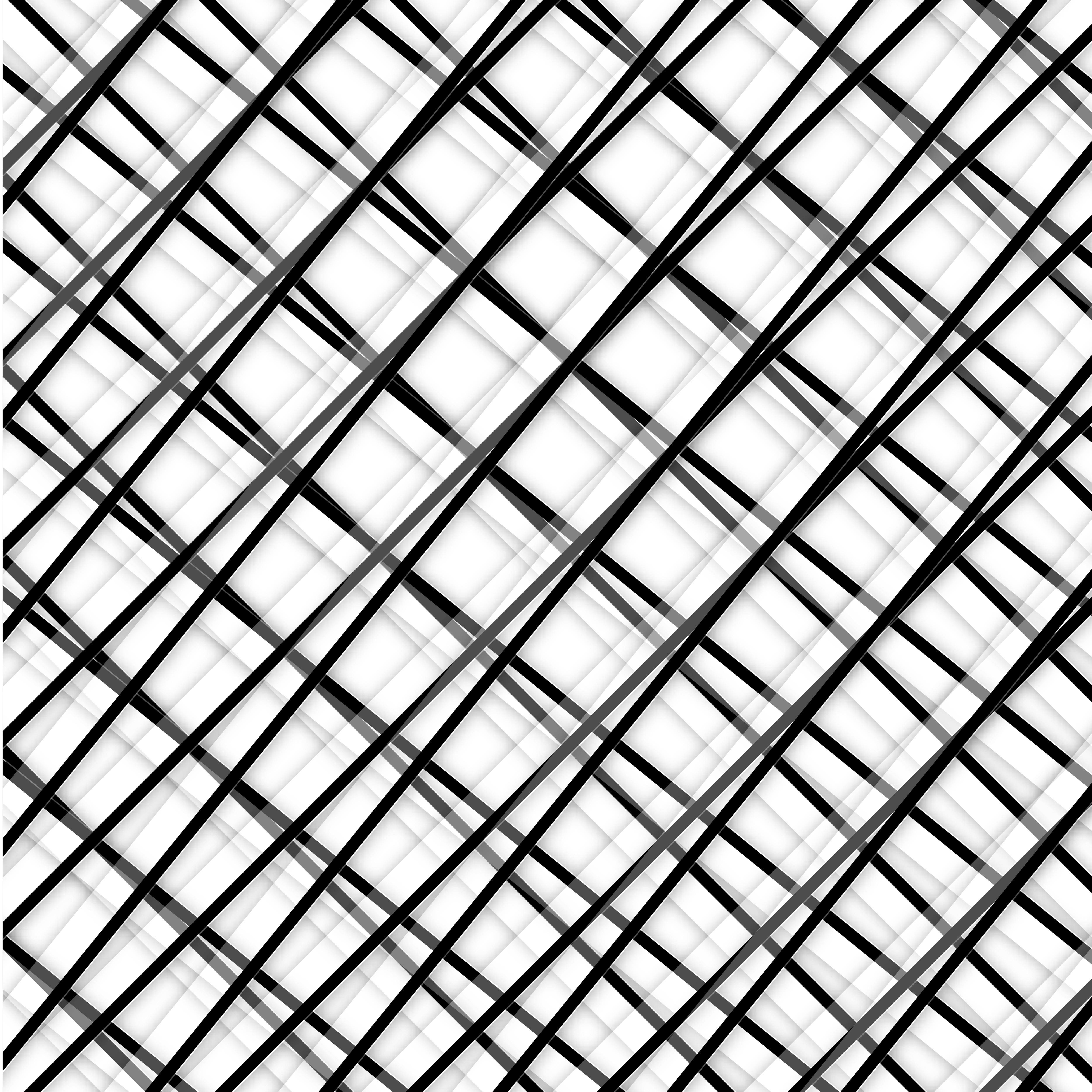 Black and White Stripes Pattern