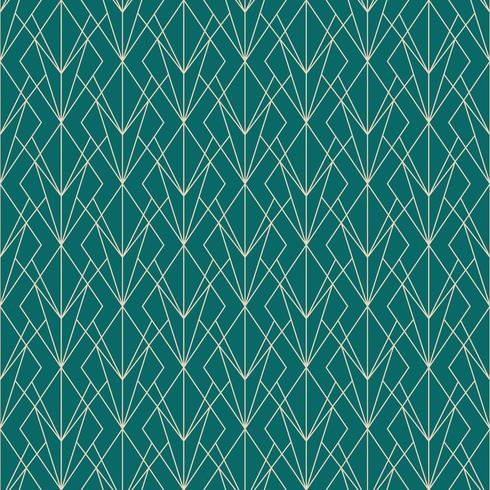 simple seamless art deco geometric diamond grass pattern vector