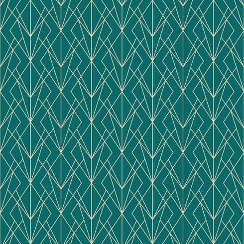 simple seamless art deco geometric diamond grass pattern vector