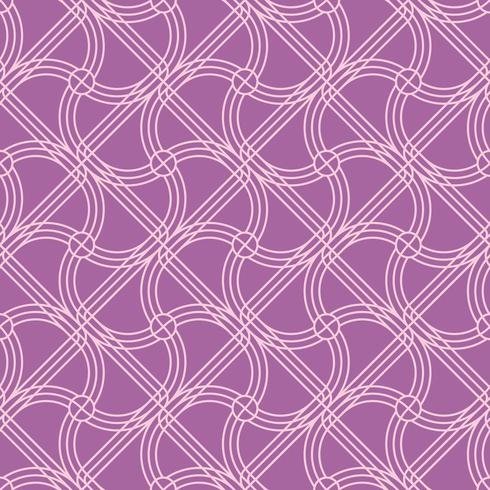 seamless purple rounded shape pattern vector