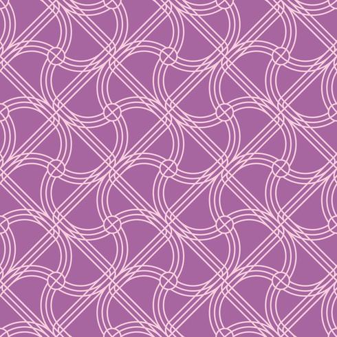 seamless purple rounded shape pattern vector