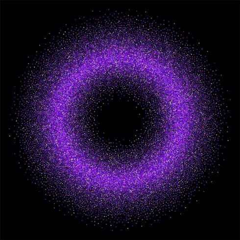 Abstract colorful glittering dust texture background vector