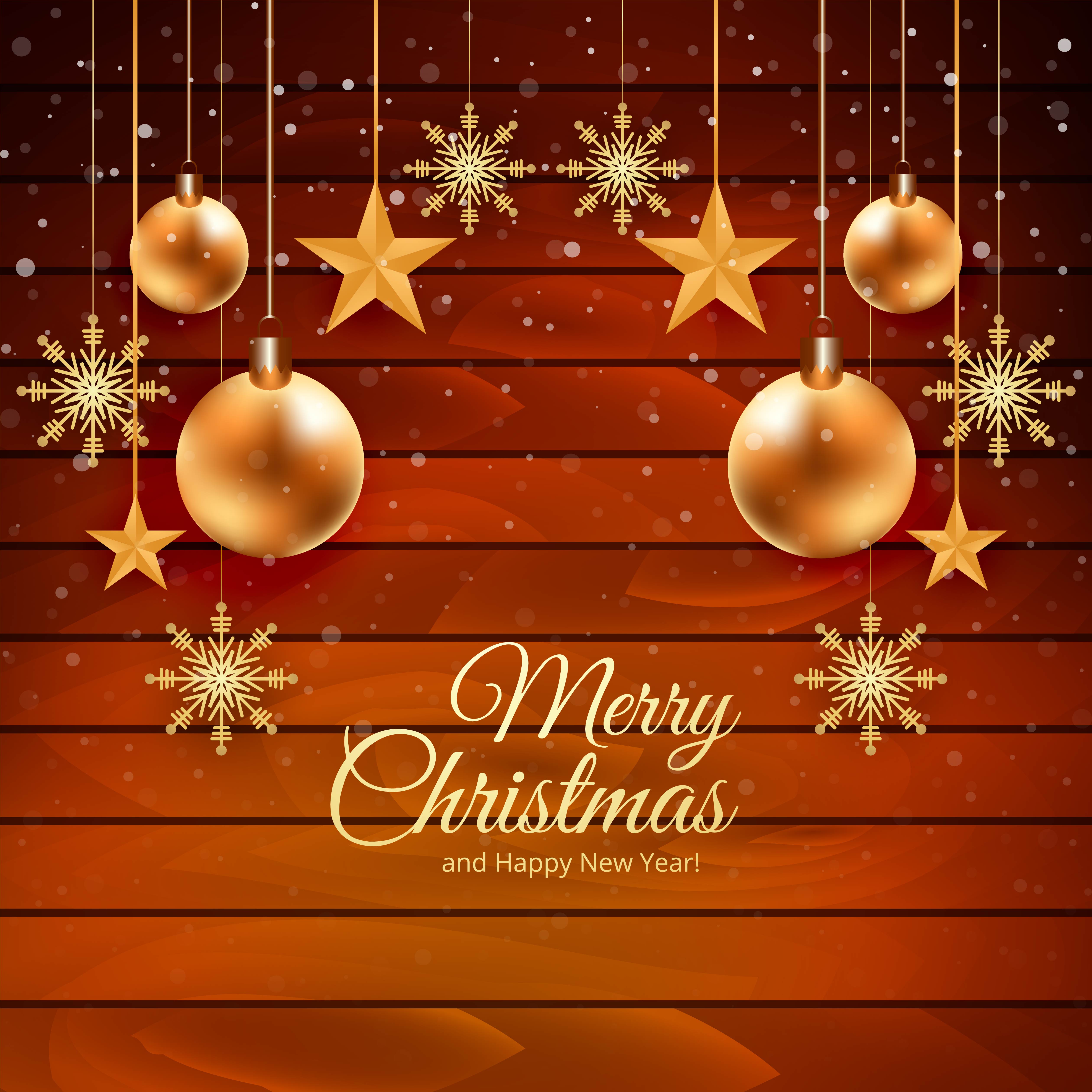 Christmas Cards Background Design