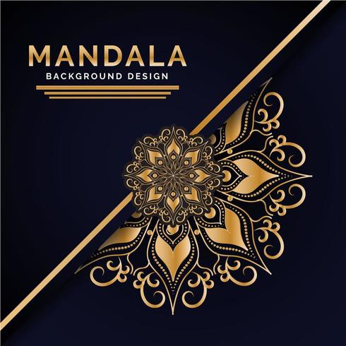 Luxury Indian Mandala Background Design vector