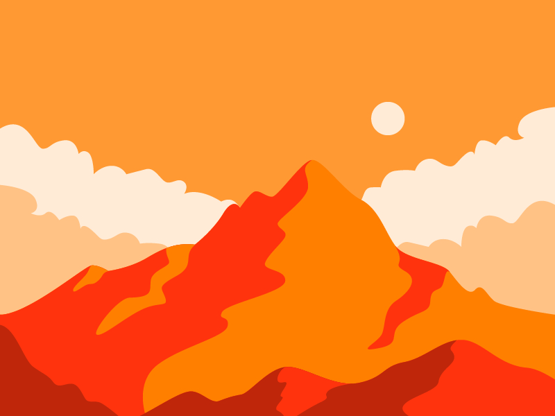 Free Free 172 Mountain Sunset Svg SVG PNG EPS DXF File
