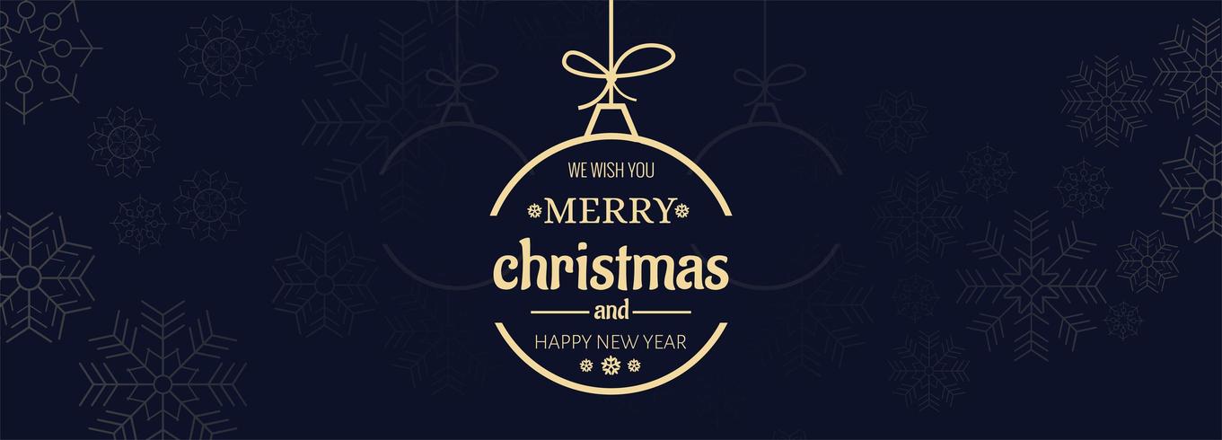 Happy Merry Christmas for Greeting card poster banner design vector