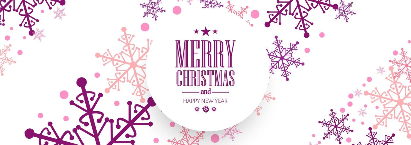 Christmas card celebration banner background vector