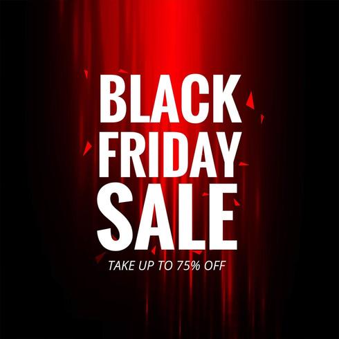 Dark black friday sale background  vector