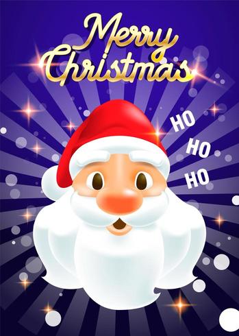 santa claus christmas background vector