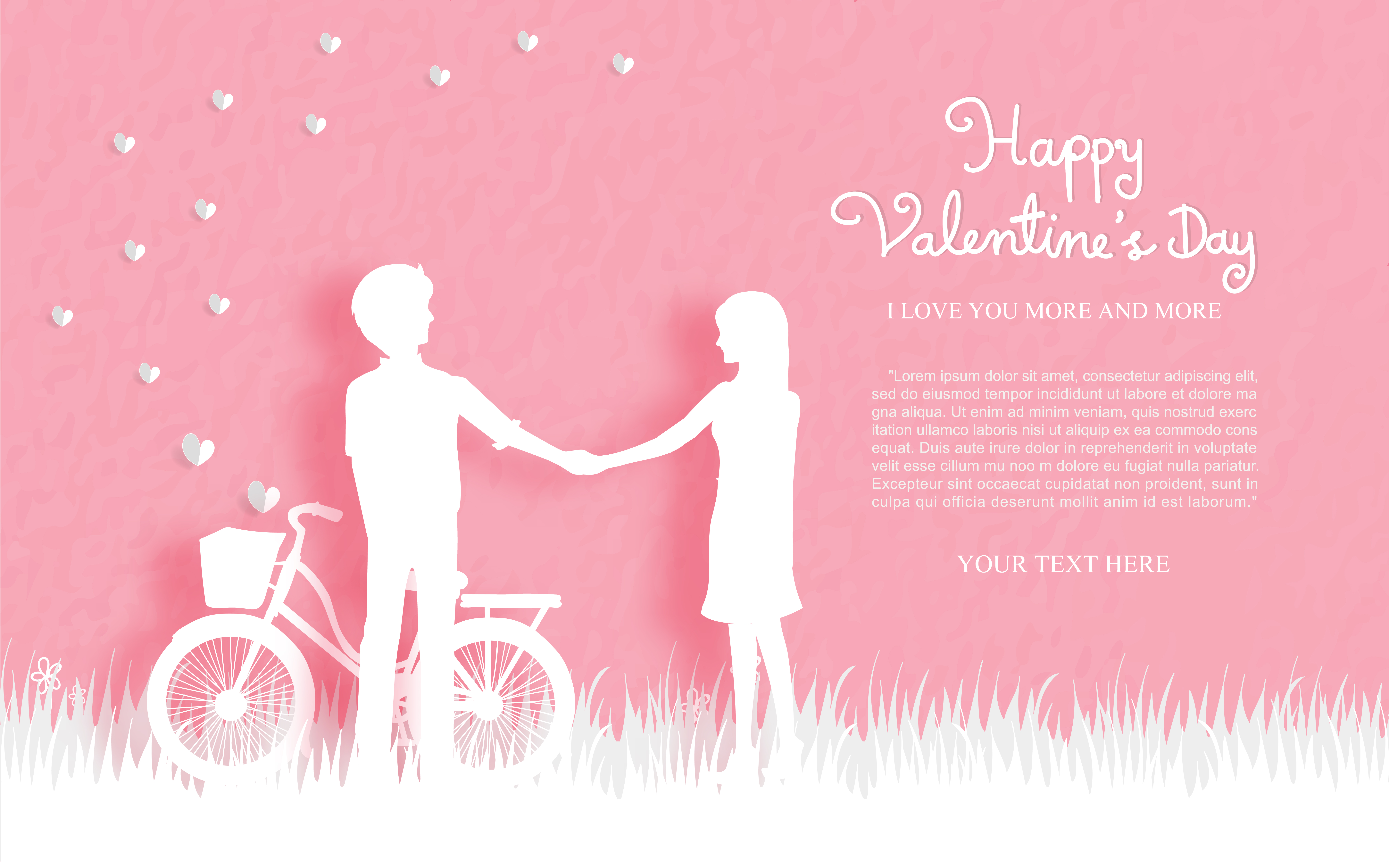 Valentines Day proposal vector. Special Days. Wants Day. This is special day