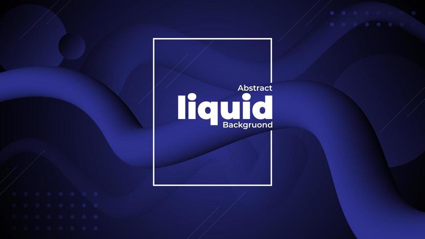 Royal Blue Gradient liquid background vector