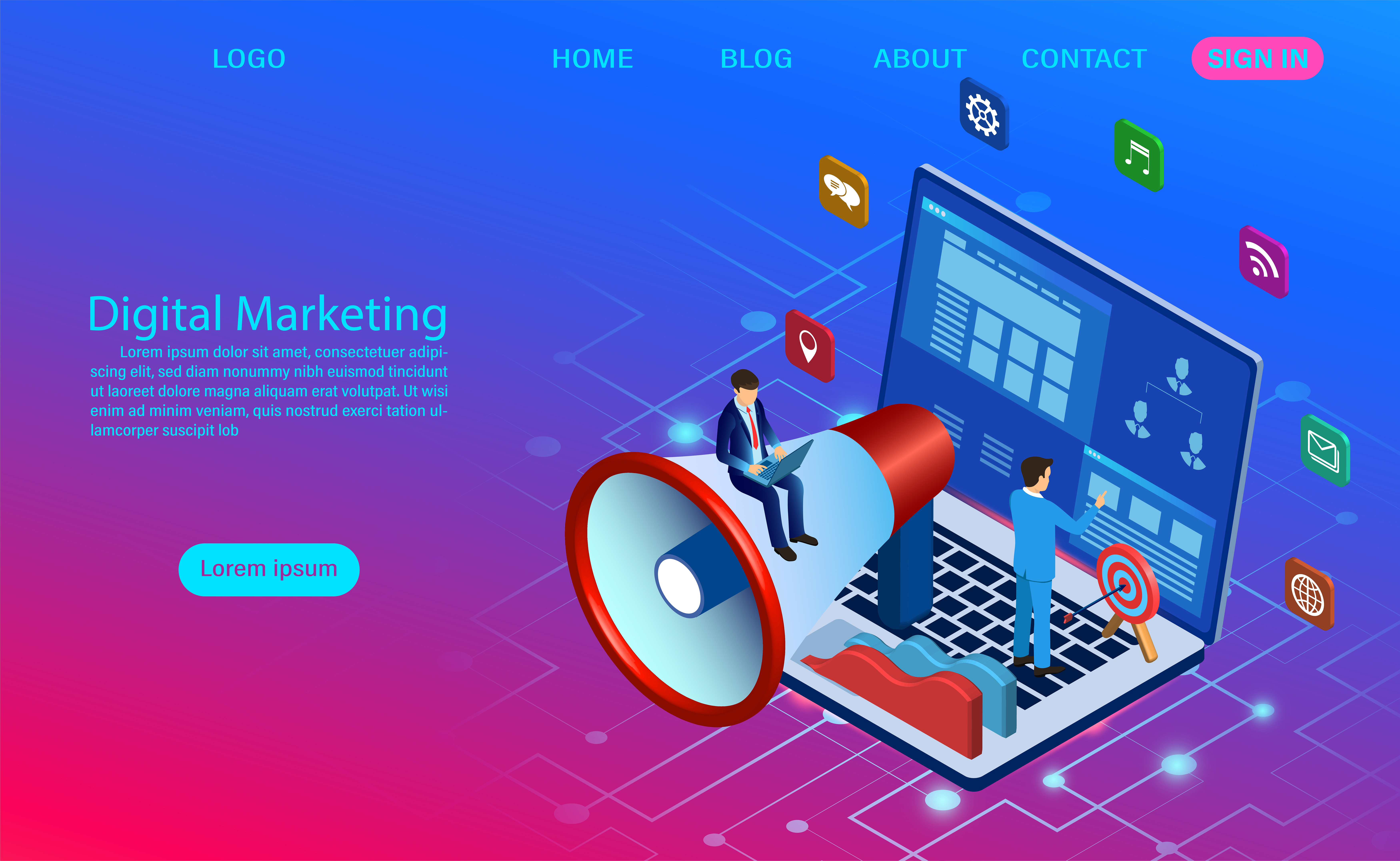 Digital Marketing Website Template Free Download Digital Marketing Website Template Free Download