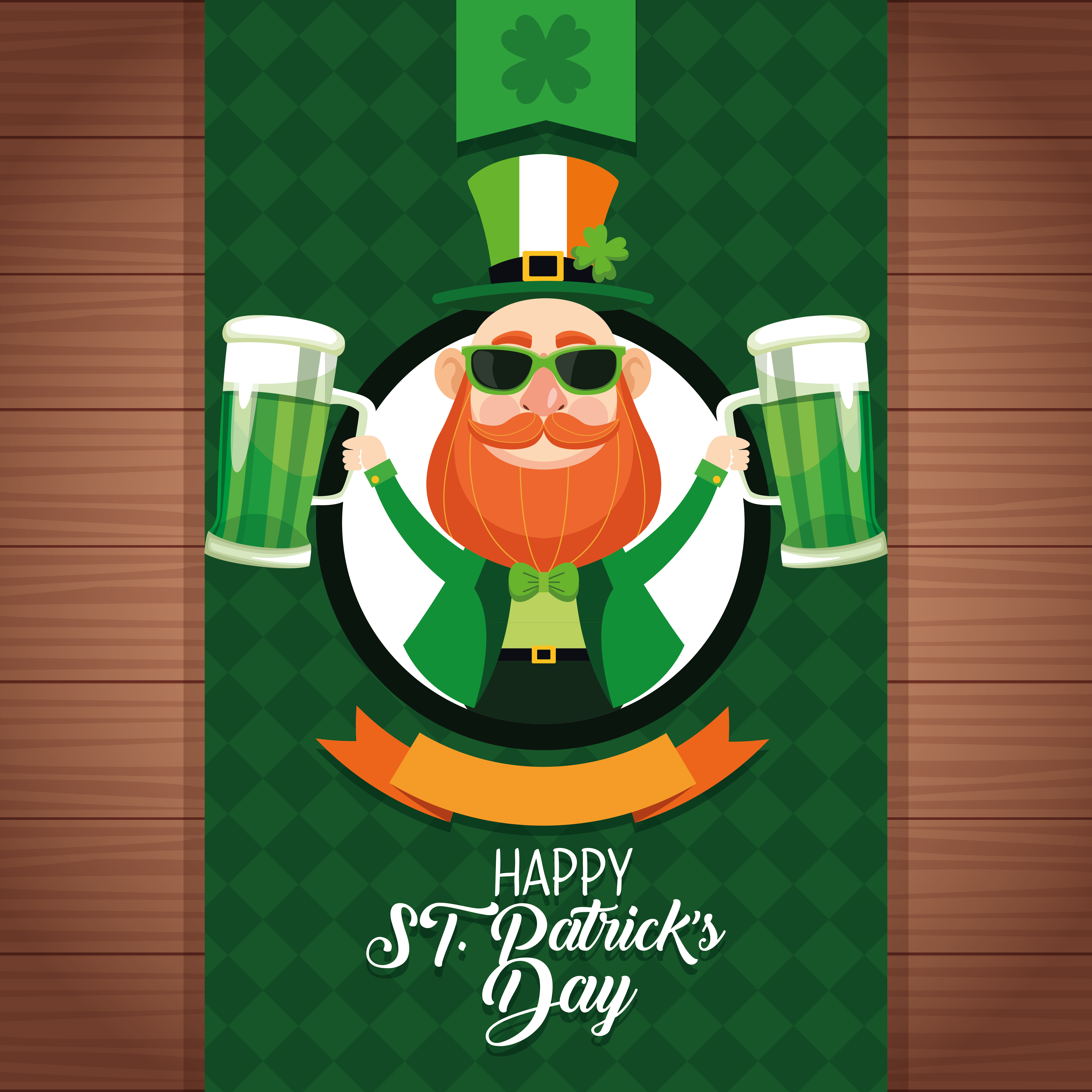 Feliz dia de San Patricio 689271 Vector en Vecteezy