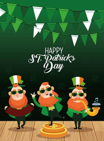 Feliz dia de San Patricio vector