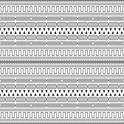 geometric basic shape line seamless pattern vector