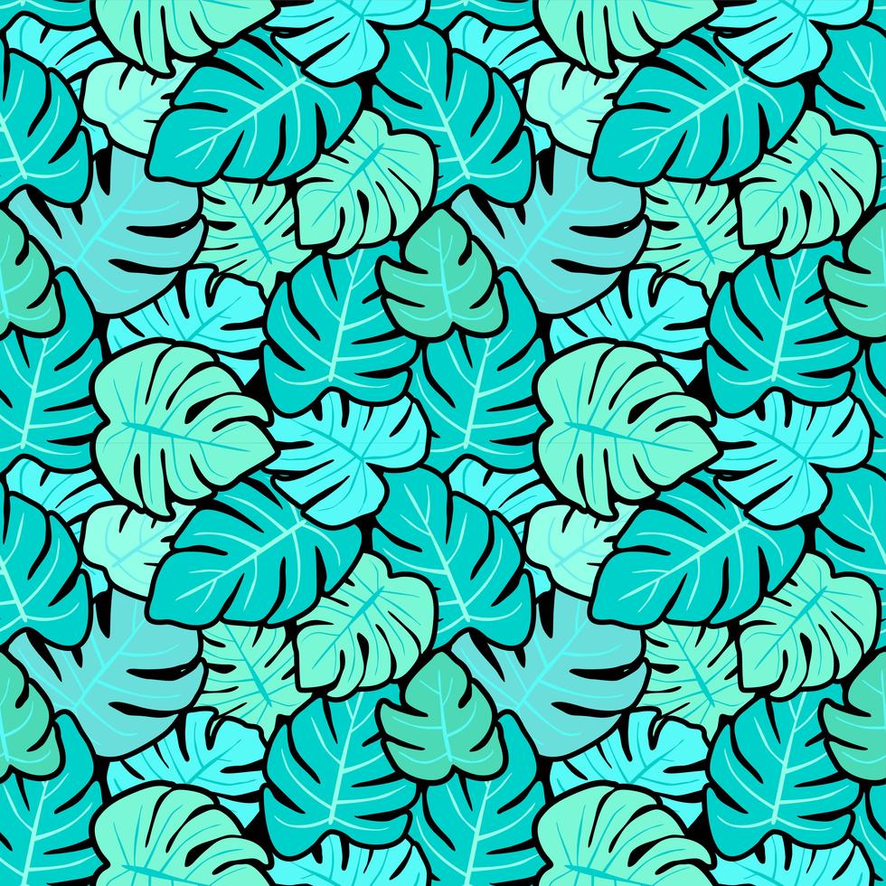 monstera seamless pattern 689551 Vector Art at Vecteezy