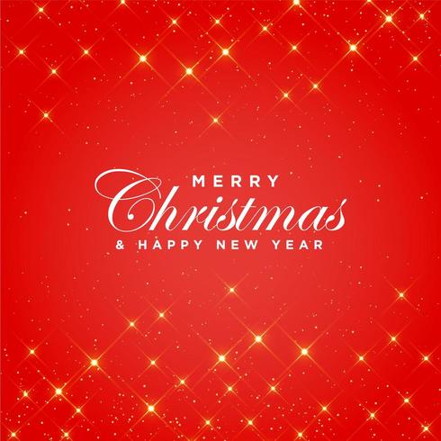 Christmas Background with sparkle vector