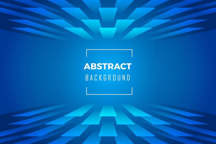 3D background abstract blue vector