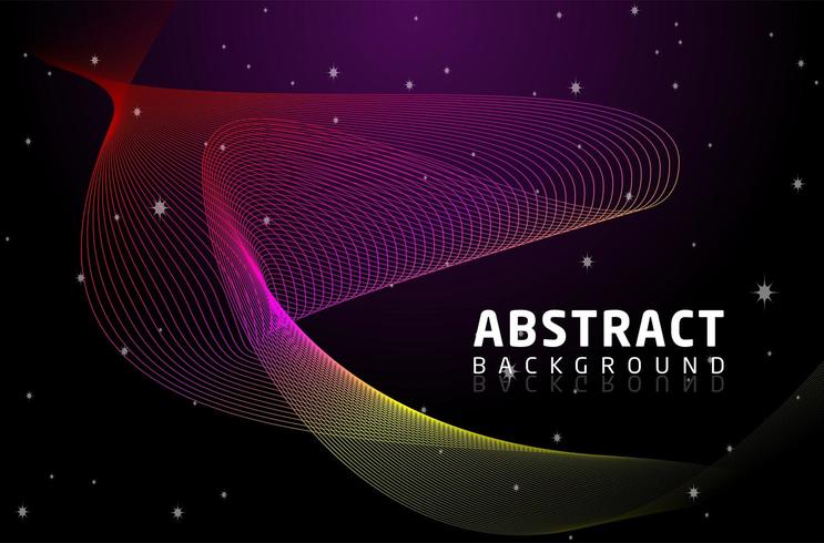 Abstract Blend Shape Background vector