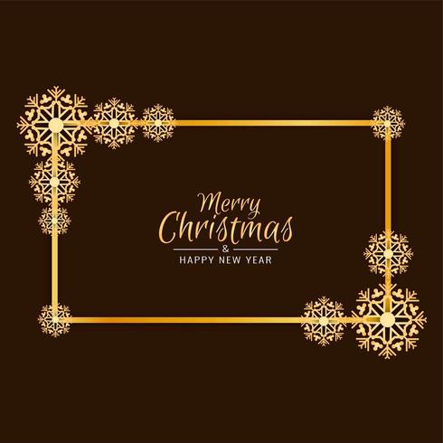 Merry Christmas festival beautiful background vector