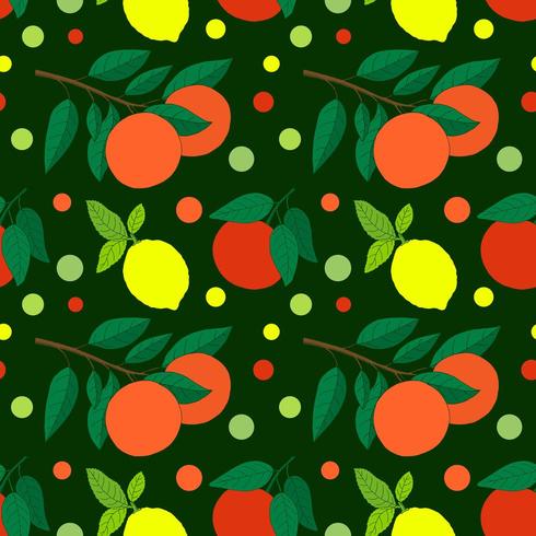  Hand drawn vintage seamless pattern vector