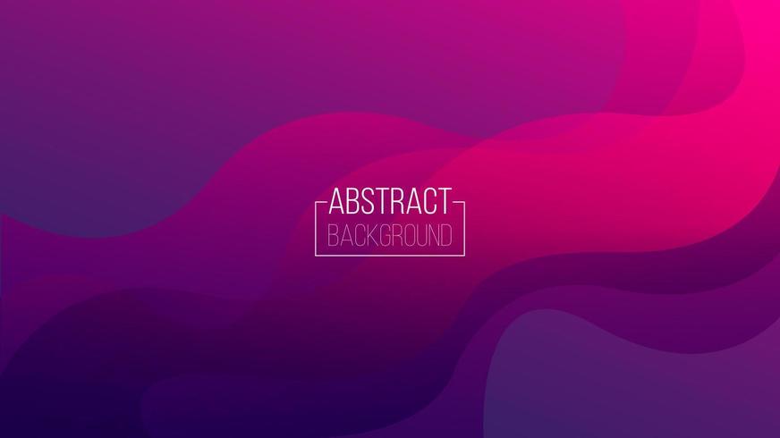 Abstract pink wave background vector