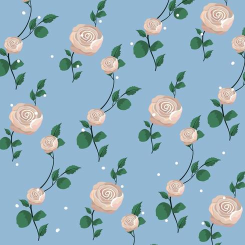 Fondo floral vintage vector