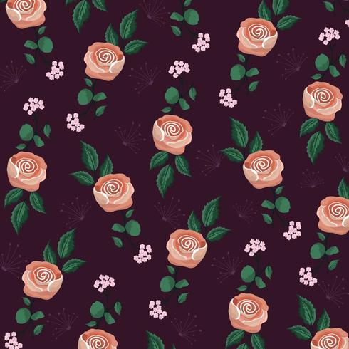 Vintage floral background 690265 Vector Art at Vecteezy