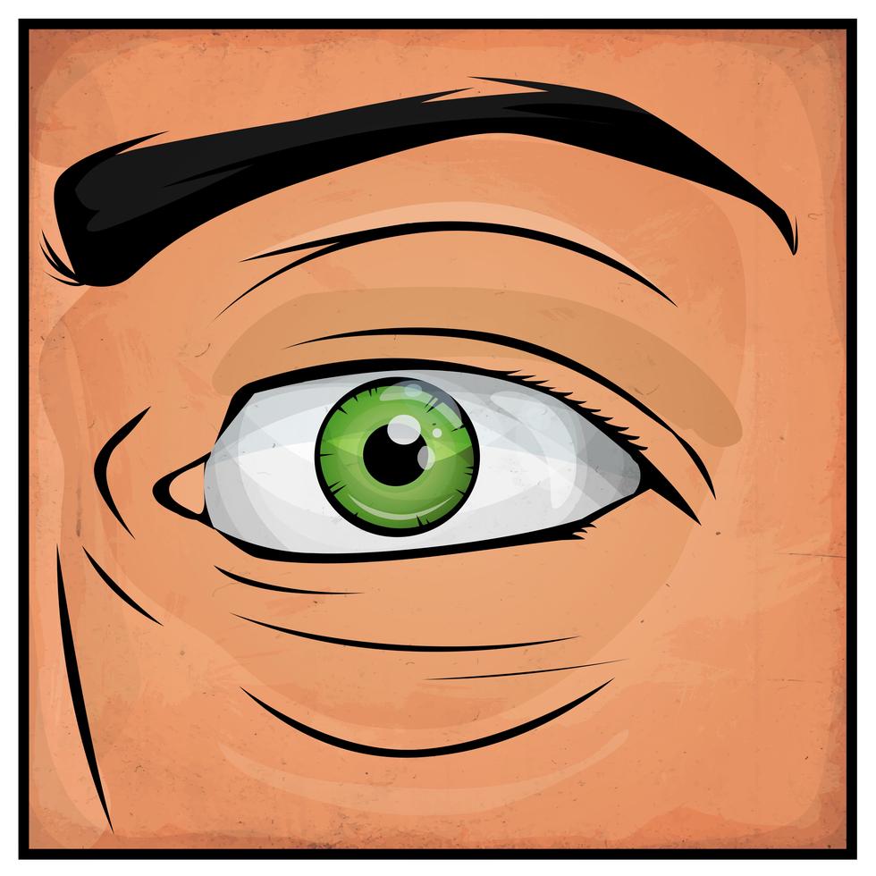 Eyes On Me Comic Chapter 6 Comic Books Man Eyes 690445 Vector Art at Vecteezy