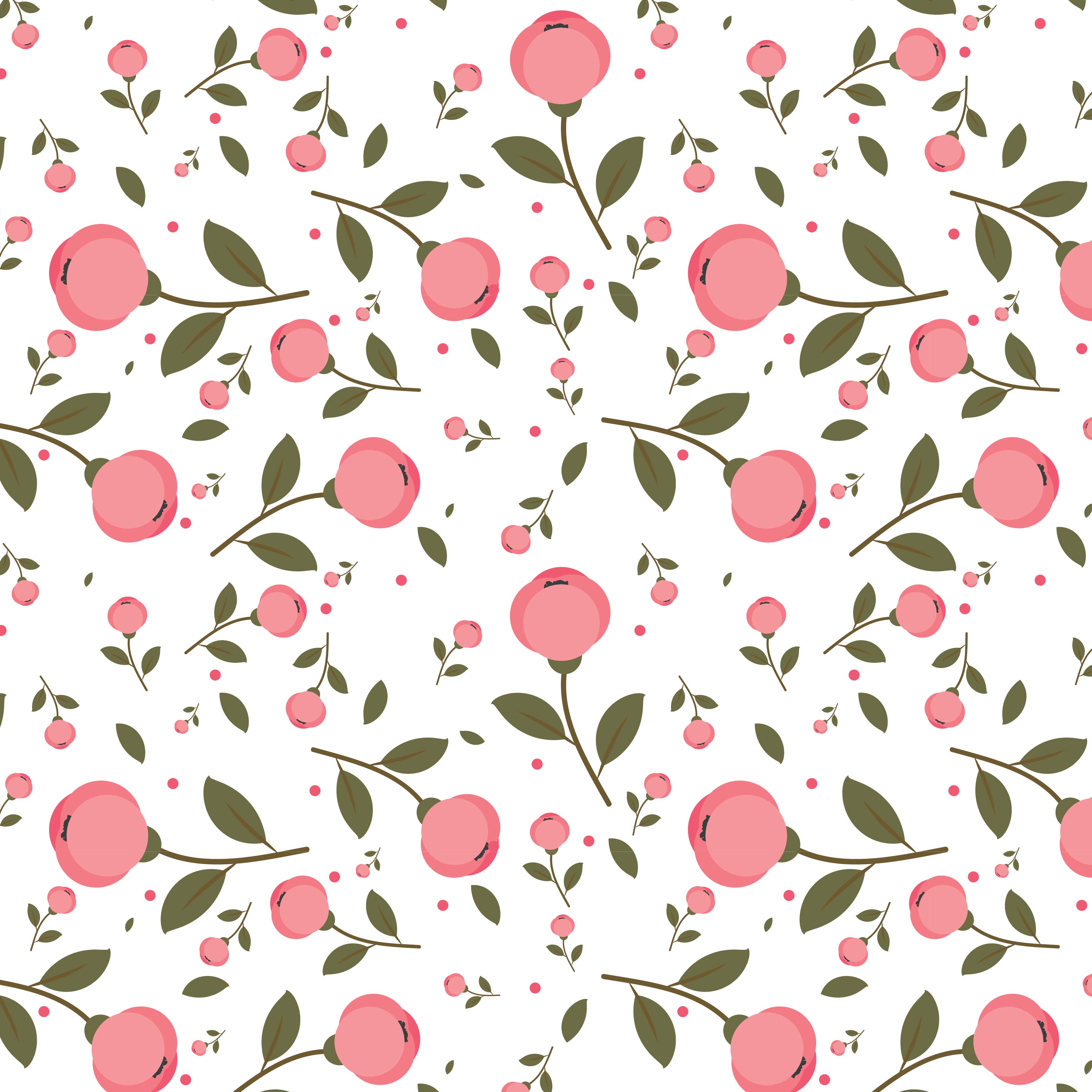 Download Pink floral pattern design - Download Free Vectors, Clipart Graphics & Vector Art