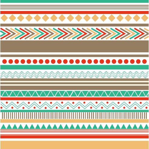 colored tribal wallpaper vector