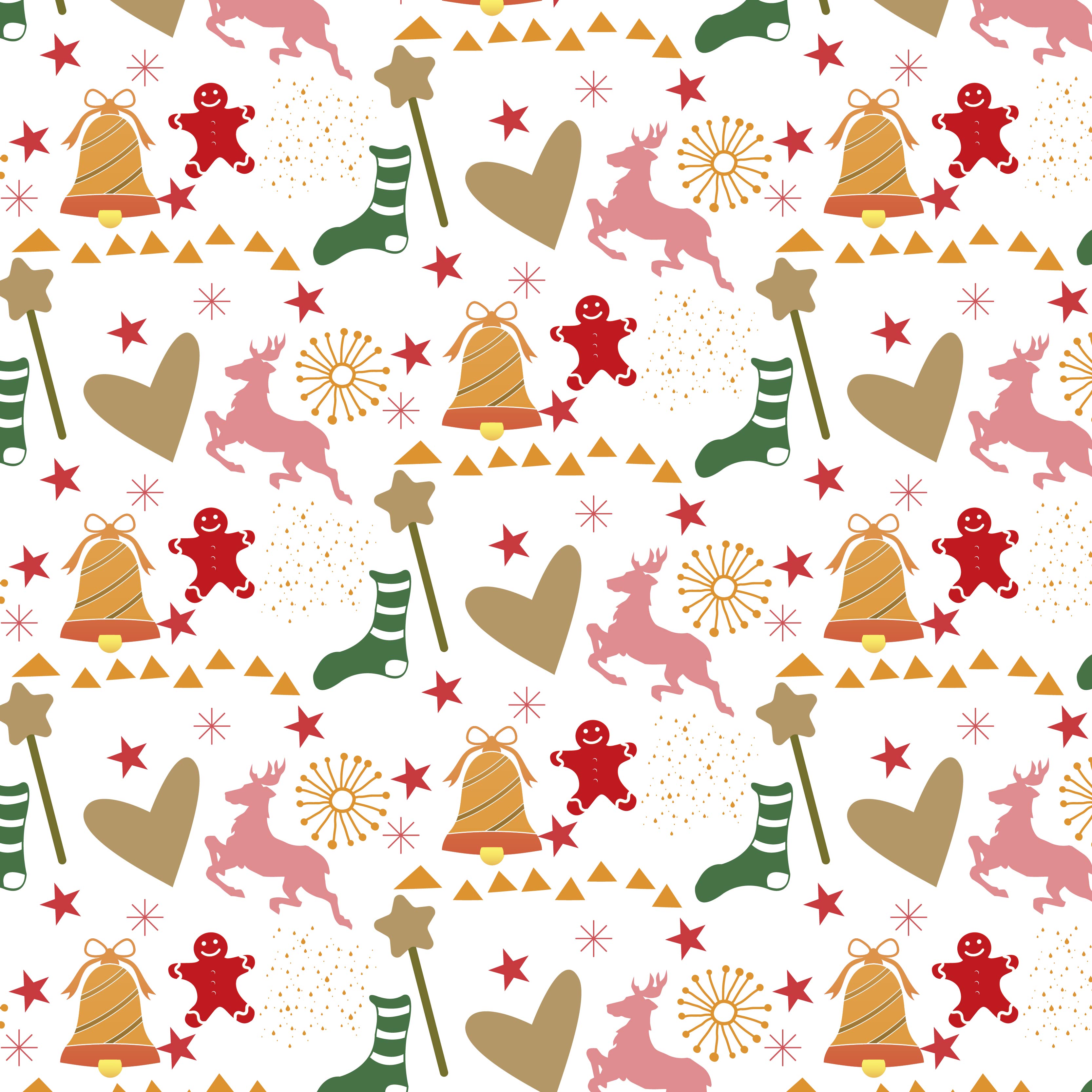 christmas background with hearts, reindeer and gingerbread man 690743 Vector Art at Vecteezy christmas background with hearts, reindeer and gingerbread man 690743 Vector Art at Vecteezy