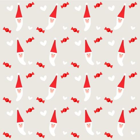 Christmas seamless pattern vector