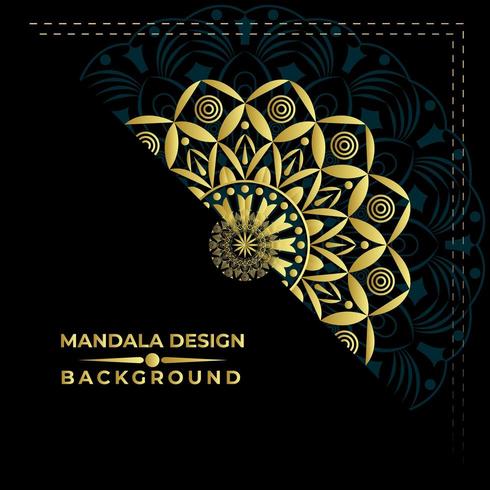 Nice Mandala Background Vector Design