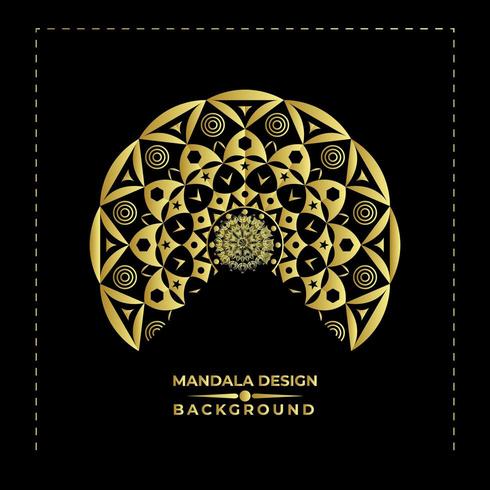 Awesome Nice Mandala Background Vector Design