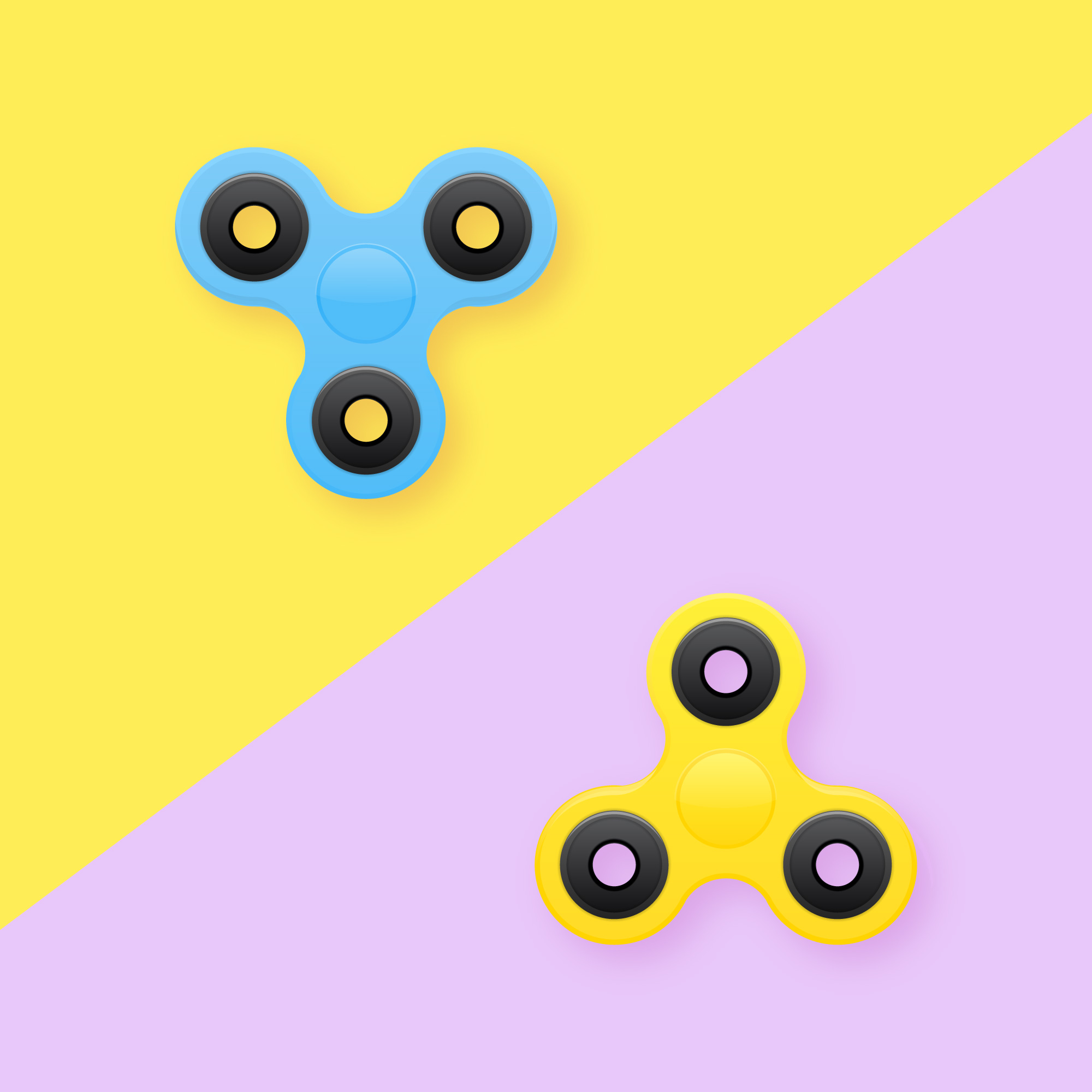 Fidget Spinners Pop Background 690851 Vector Art at Vecteezy