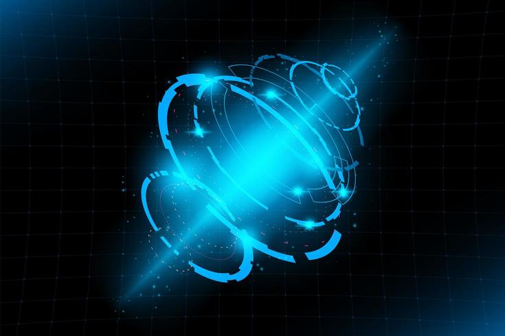Abstract Technology Futuristic Interface vector