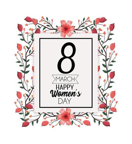 Women's Day Card  vector