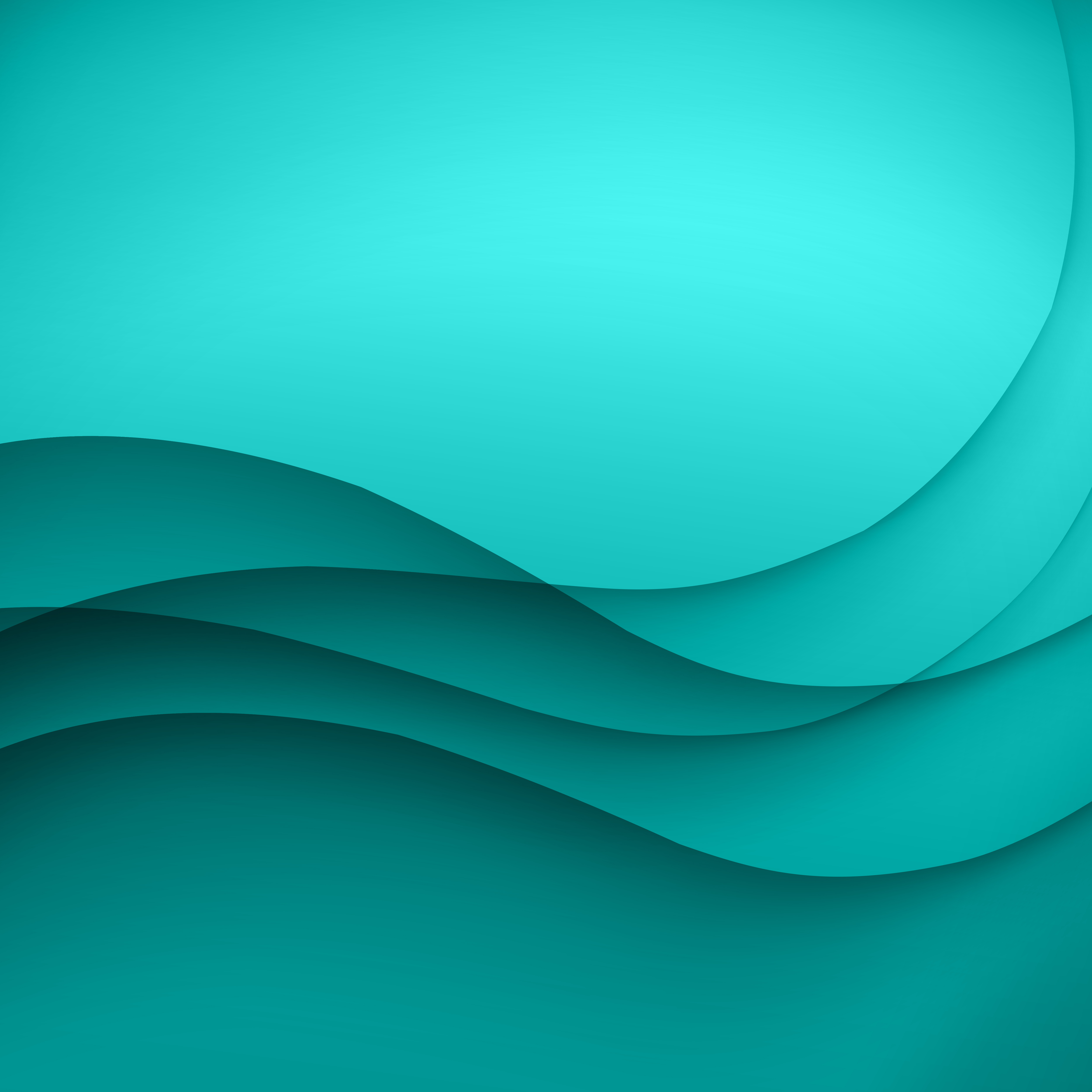 Blue Vector Template Abstract Background With Curves Lines And Shadow