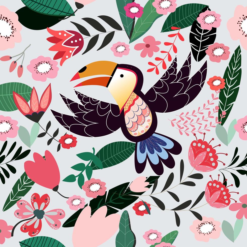 bird seamless pattern 691538 Vector Art at Vecteezy