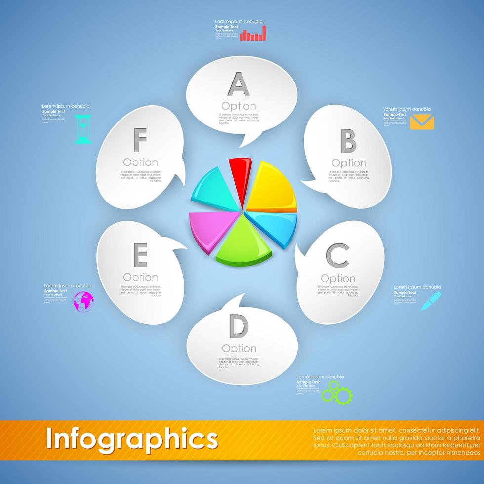Modern business pie chart infographics Download Free Vectors, Clipart Graphics & Vector Art