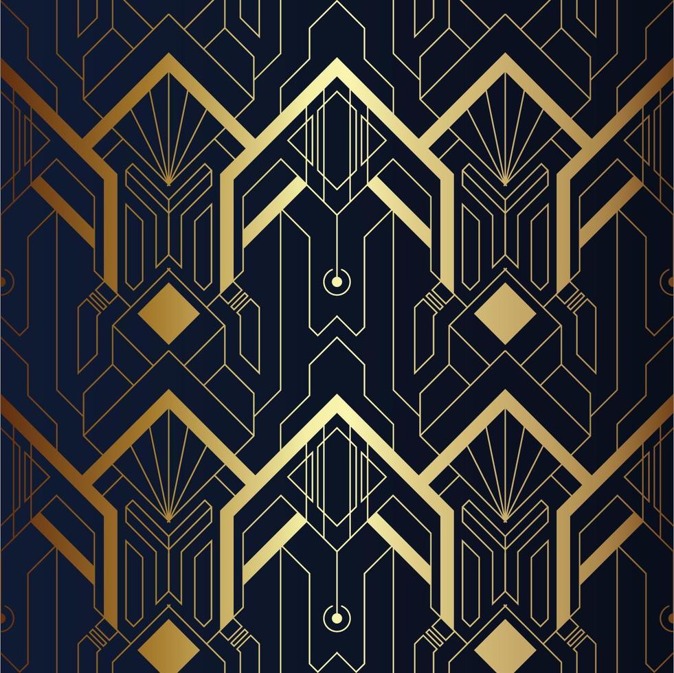 Modern luxury geometric pattern vector