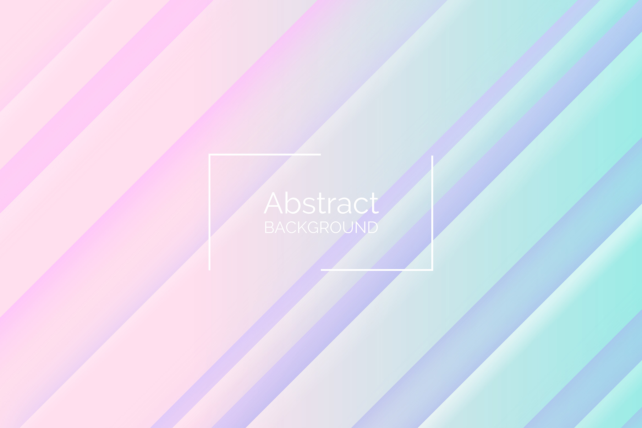 Abstract 3d Layered Style Pink And Blue Shade Color Vector