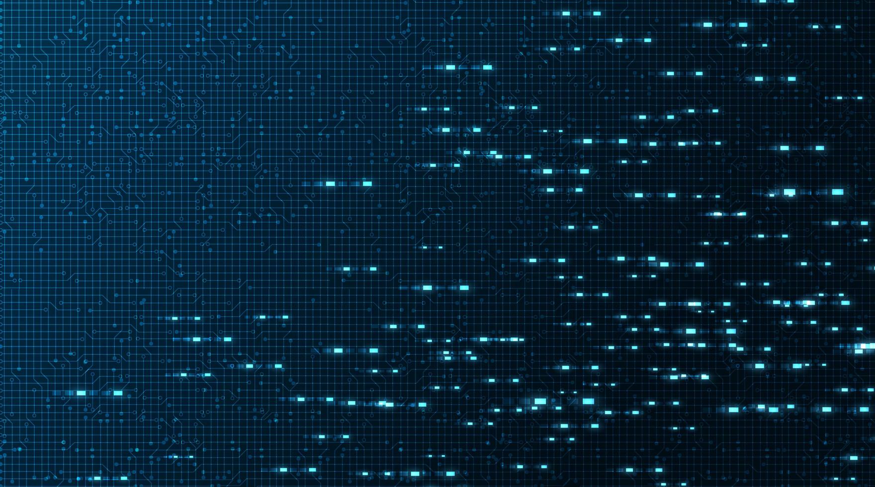 Speed Light Electronic Circuit Technology Background. vector