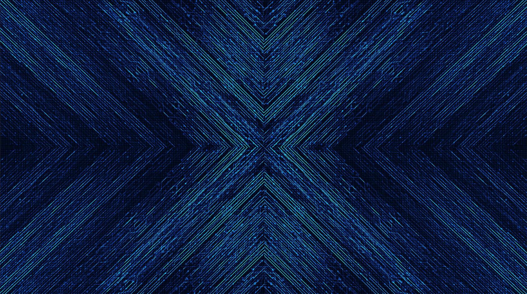 Abstract Arrow Speed Circuit Technology Background. vector