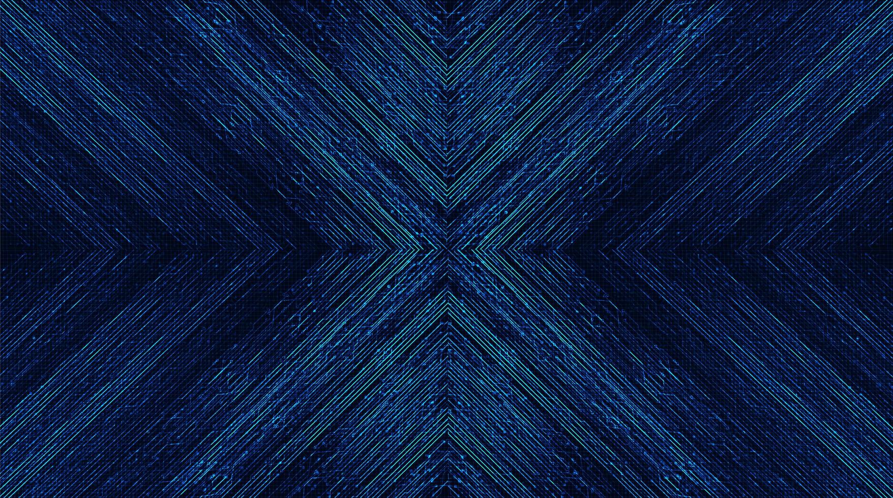 Fondo abstracto de la tecnología del circuito de la velocidad de la flecha. vector